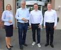 Annika Wolter, Regionalgeschäftsführerin Franziskus Stiftung, Dr. Stefan Nacke MdB, Andreas Barthold, Sprecher der Hauptgeschäftsführung Alexianer Gruppe, Dr. Nils Brüggemann, Vorstandsvorsitzender Franziskus-Stiftung. Annika Wolter, Regionalgeschäftsführerin Franziskus Stiftung, Dr. Stefan Nacke MdB, Andreas Barthold, Sprecher der Hauptgeschäftsführung Alexianer Gruppe, Dr. Nils Brüggemann, Vorstandsvorsitzender Franziskus-Stiftung.