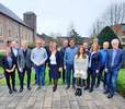 Zum Auftakt des Projektes „eliPfad“ am Studienstandort Münster trafen sich Vertreter des Gesamtprojektes auf dem Franziskus-Campus: (v. l.): Nora Wisniowski, PD Dr. med. Gerold Thölking, Dr. med. Martin Baumgärtel, Prof. Dr. med. Paul Brinkkötter, Dr. med. Martin Loyen; Philipp Potratz, Dr. med. Daisy Hünefeld, Markus Stein, Prof. Dr. med. Volker Burst, Nadine Tokarczyk, Dr. med. Marcus Ullmann, Nicole Balke, Matthias Brittner, Dr. med. Ralf Becker und Dr. med. Christian Flügel-Bleienheuft.