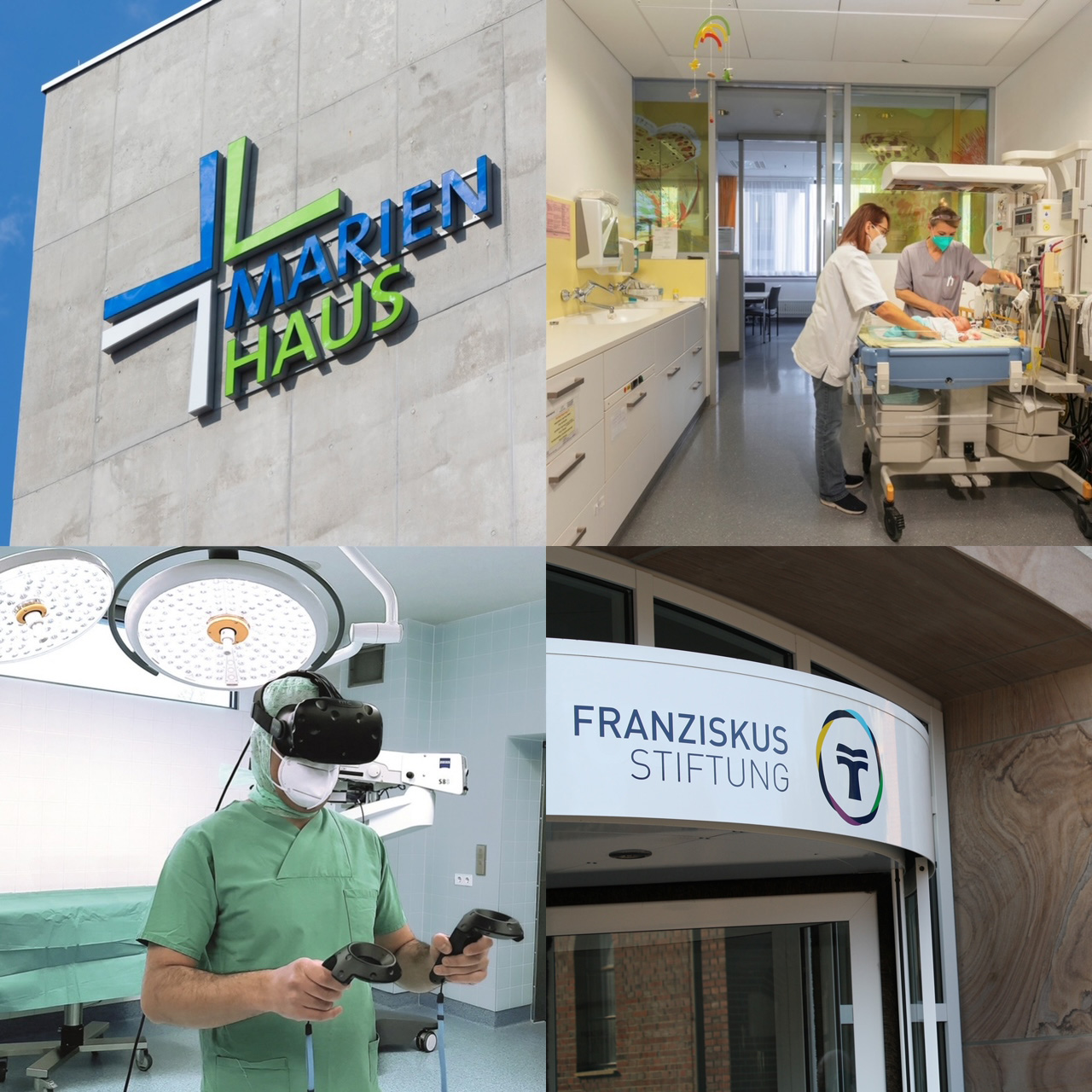 Die St. Franziskus-Stiftung Münster und die Marienhaus Gruppe gehen Strategische Partnerschaft ein. Die St. Franziskus-Stiftung Münster und die Marienhaus Gruppe gehen Strategische Partnerschaft ein.